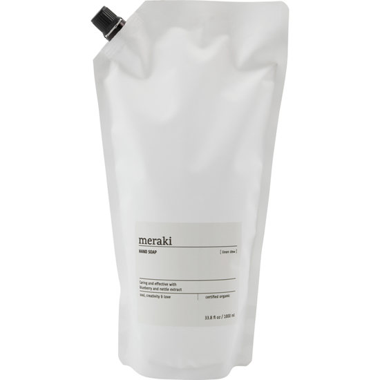 Náhradní náplň mýdla na ruce Meraki LINEN DEW 1l_0