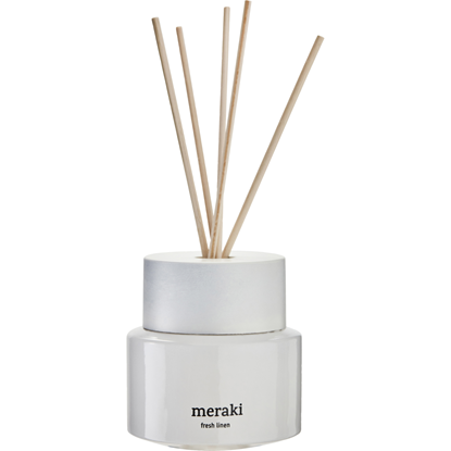 Vonný difuzér Meraki FRESH LINEN 100ml bílý_0