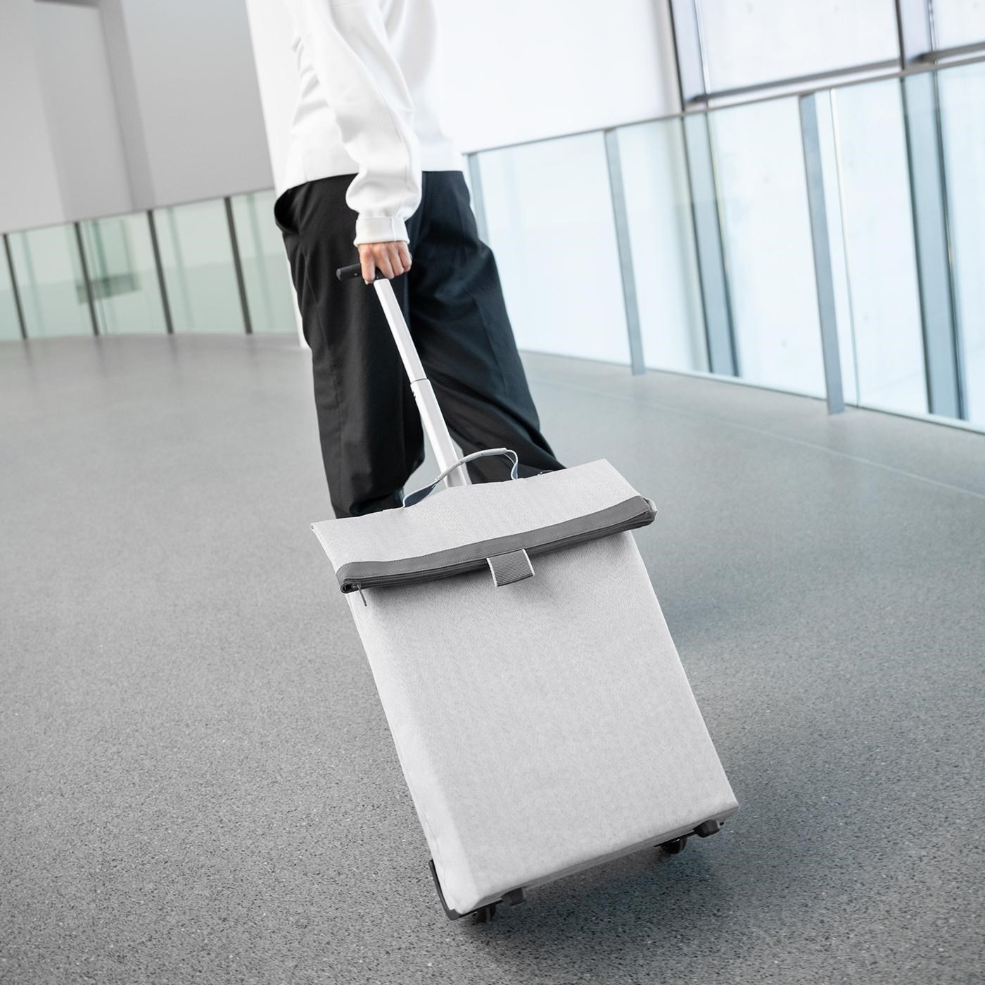 Taška na kolečkách Reisenthel Trolley M herringbone grey_0