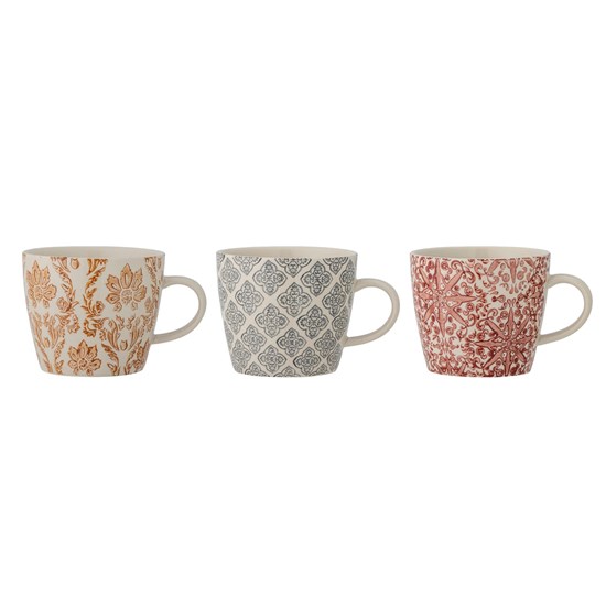 Kameninový hrnek GENIA 300 ml hnědý / SET 3ks_2