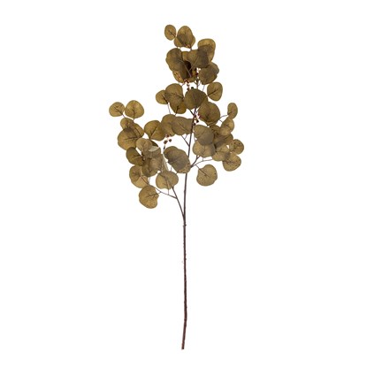 Umělá dekorace /květina EUCALYPTUS V.86cm hnědý_2