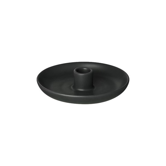 Svícen pro 1 dlouhou svíčku Blomus VELA P.14,5cm černý_0