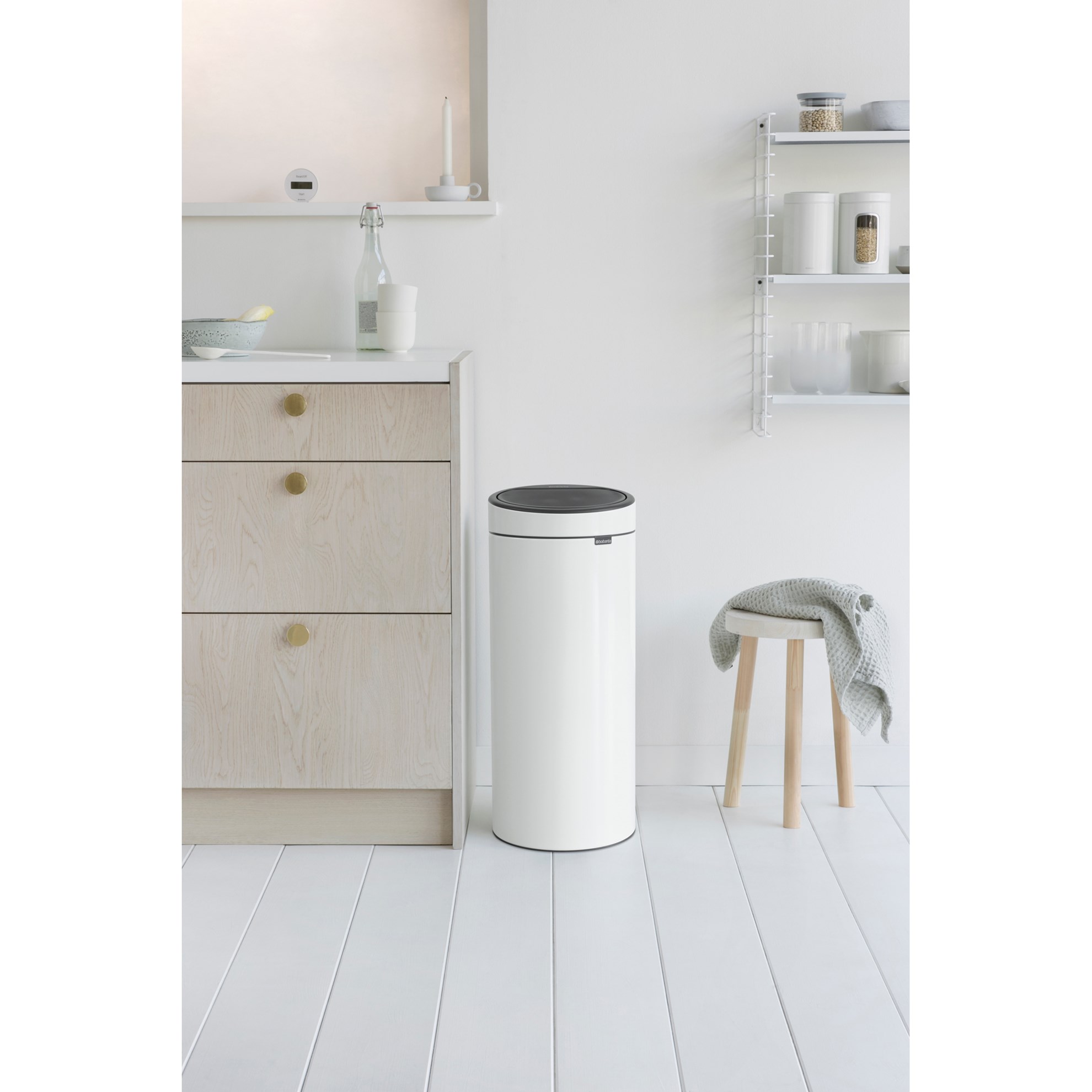 Odpadkový koš Brabantia TOUCH BIN NEW 30l bílý_0