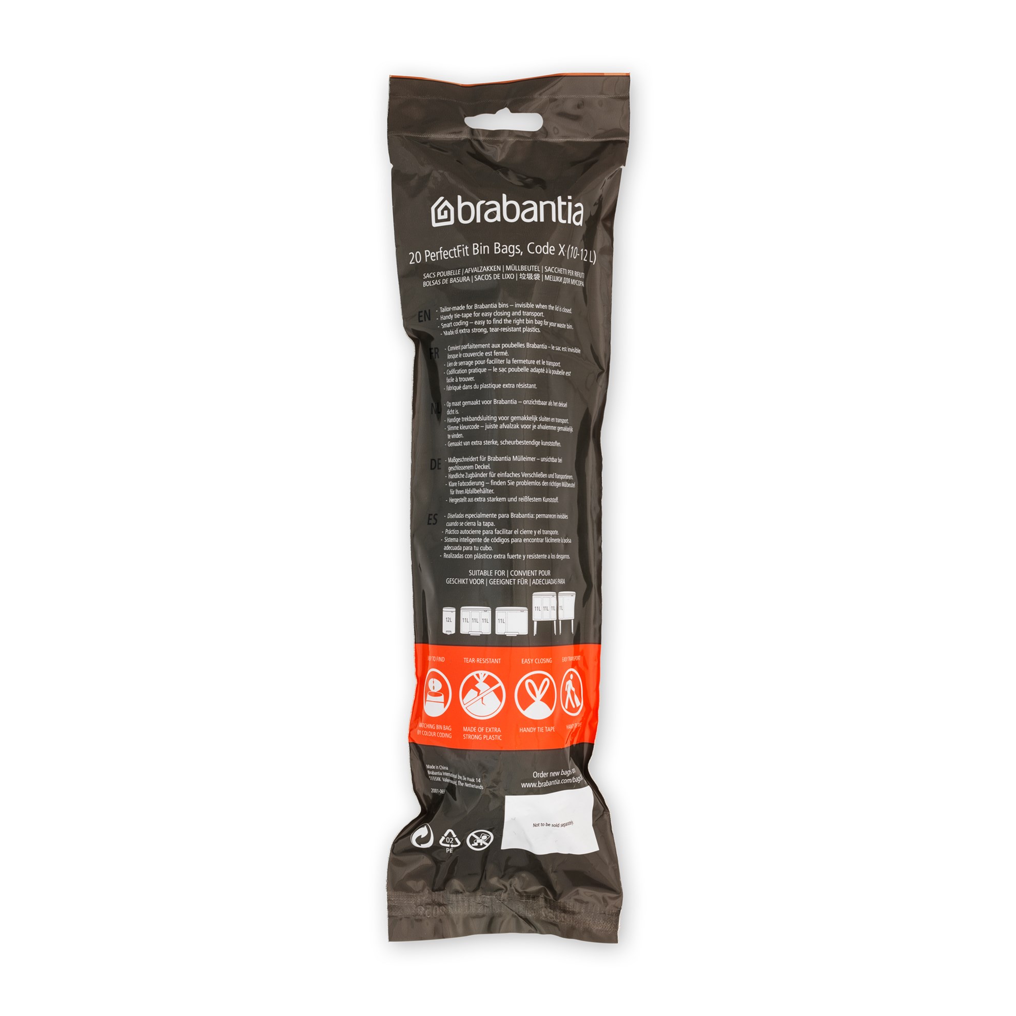 Odpadkové pytle Brabantia PERFECTFIT "X" 10-12l 20ks/bal_4