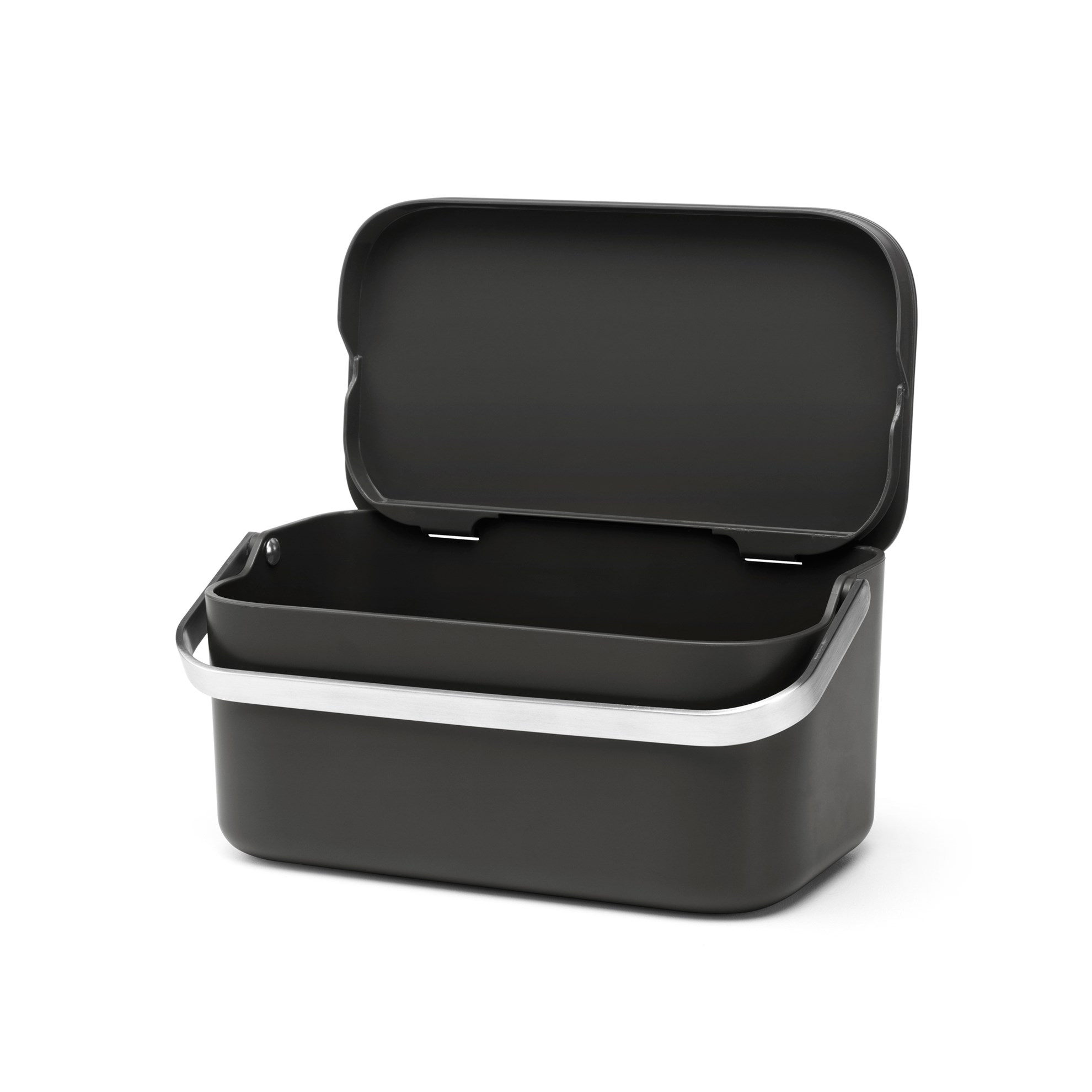 Dóza/koš na Bio odpad Brabantia 1,8l tmavě šedý_1