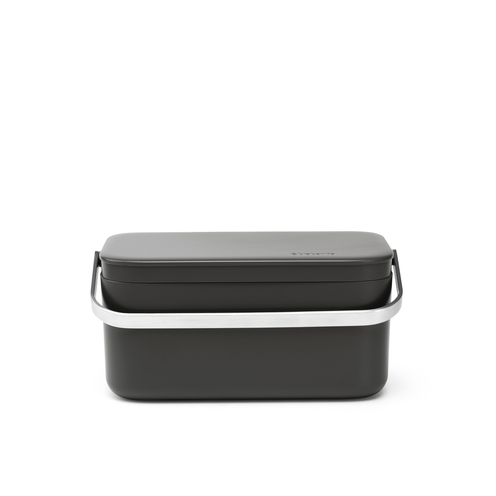 Dóza/koš na Bio odpad Brabantia 1,8l tmavě šedý_3