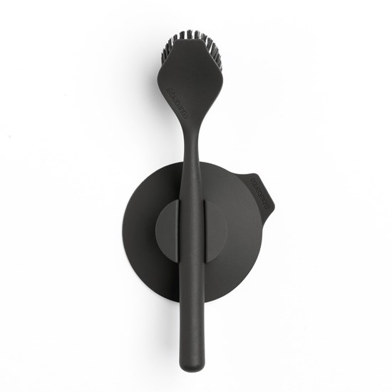Kartáč na nádobí s držákem Brabantia D.23,5cm šedý_7