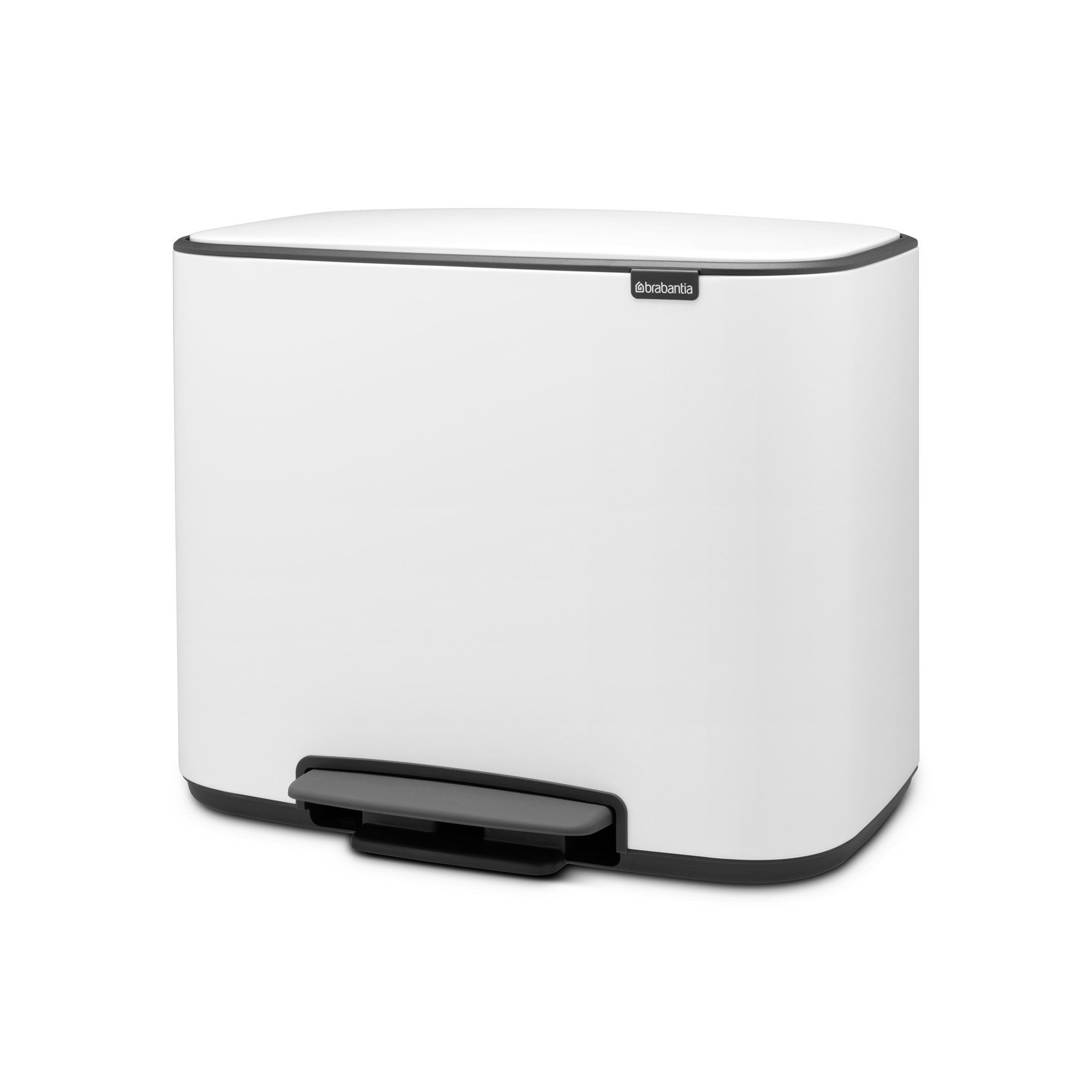 Pedálový odpadkový koš Brabantia BO 11l/23l bílý_4