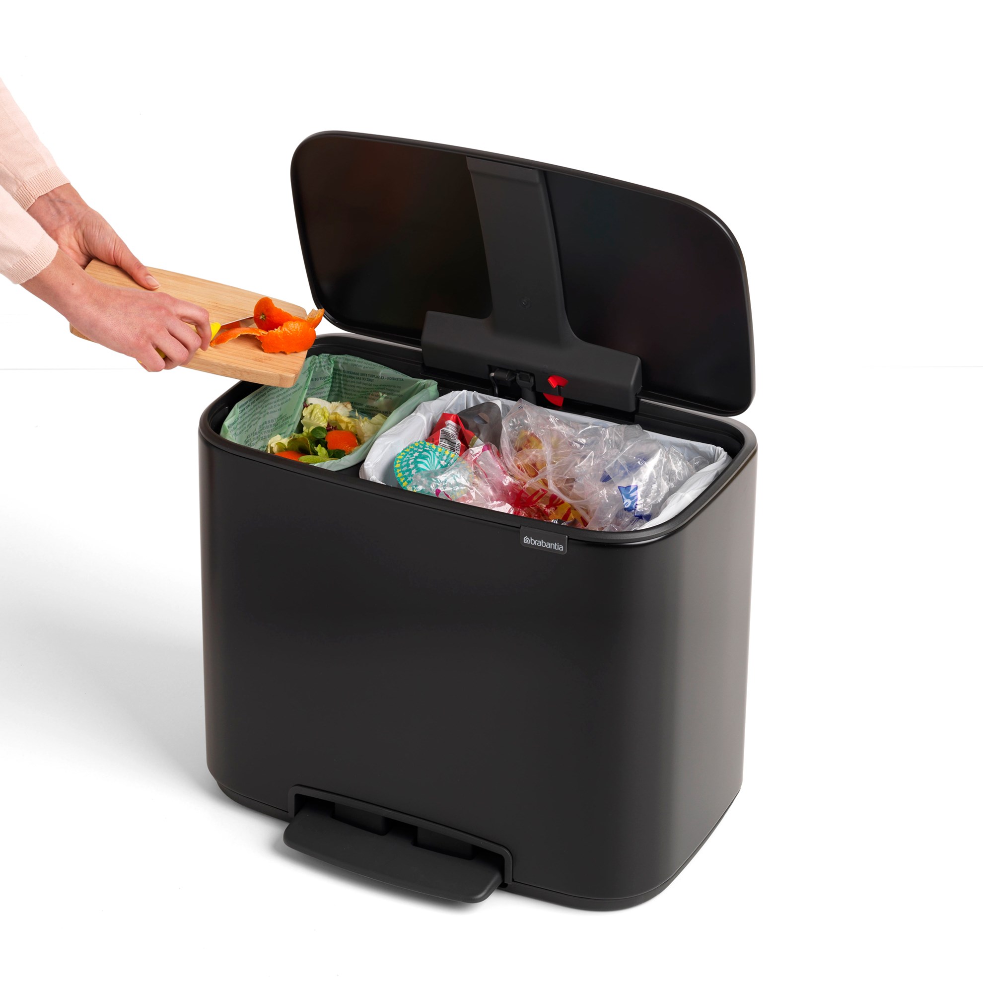 Pedálový odpadkový koš Brabantia BO 11l/23l černý_7