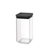 Plastová dóza Brabantia SQUARE 1,6l tmavě šedá_9