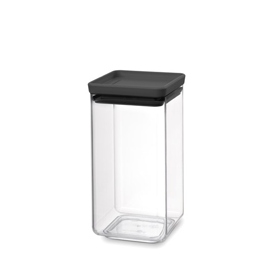Plastová dóza Brabantia SQUARE 1,6l tmavě šedá_9
