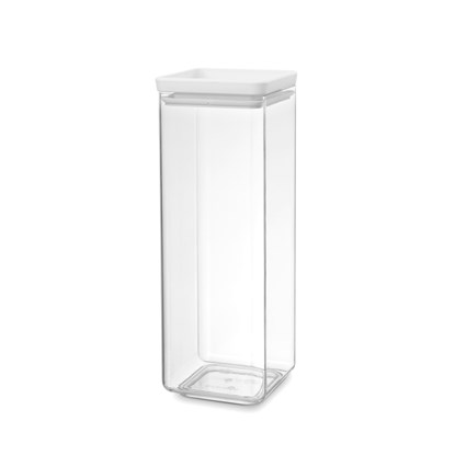 Plastová dóza Brabantia SQUARE 2,5l světle šedá_5