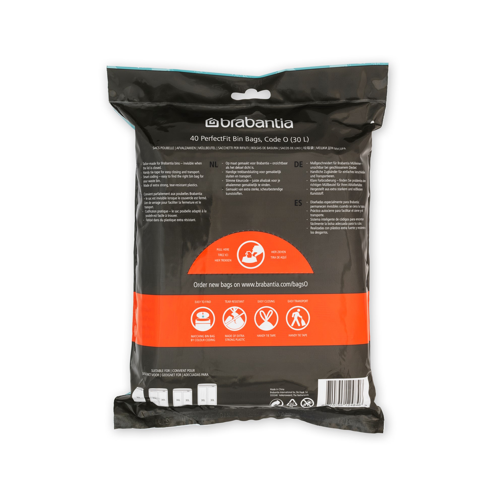 Odpadkové pytle Brabantia PERFECTFIT "O" 30l 40ks/bal_4