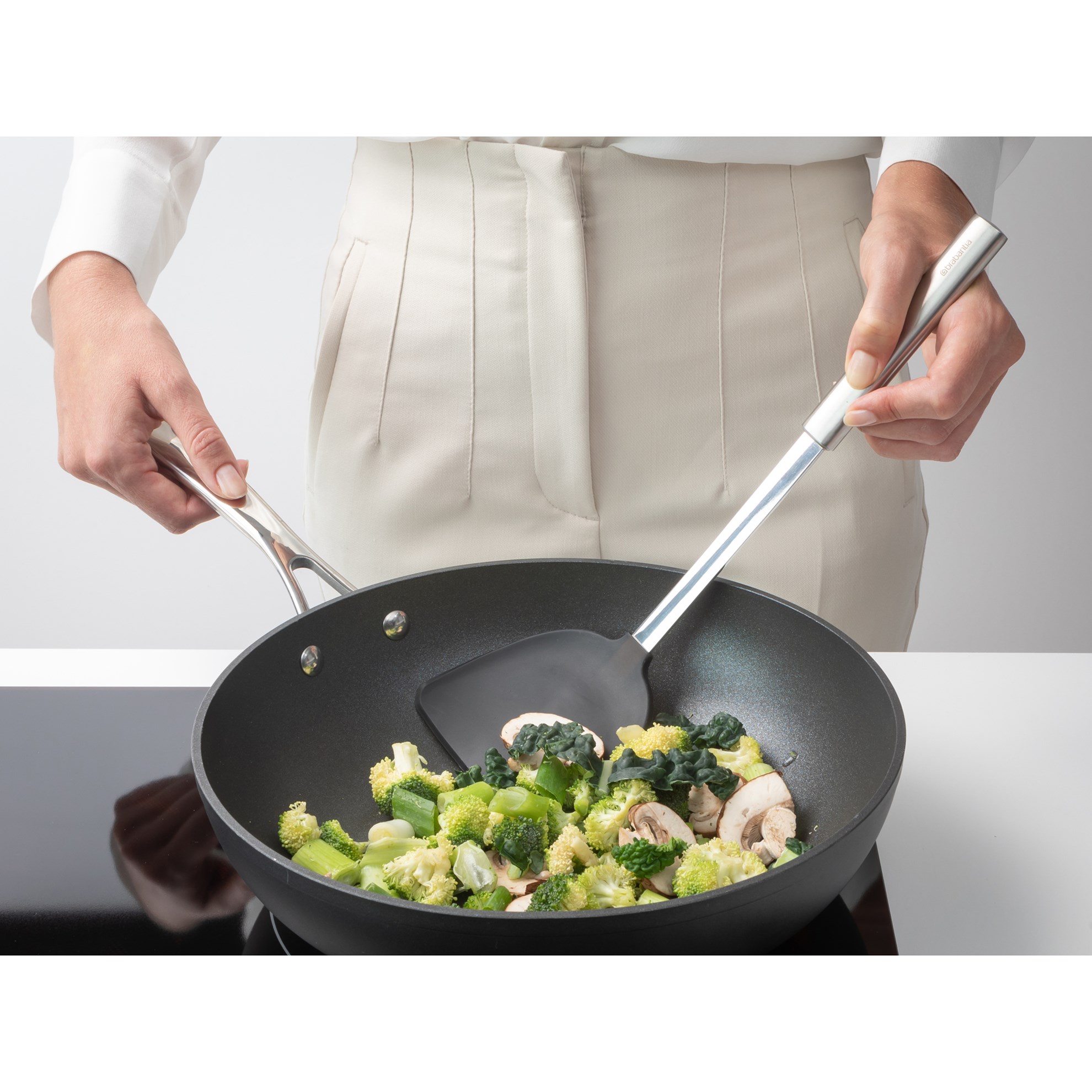 Obracečka pro WOK Brabantia PROFILE D.39cm nerezová_2