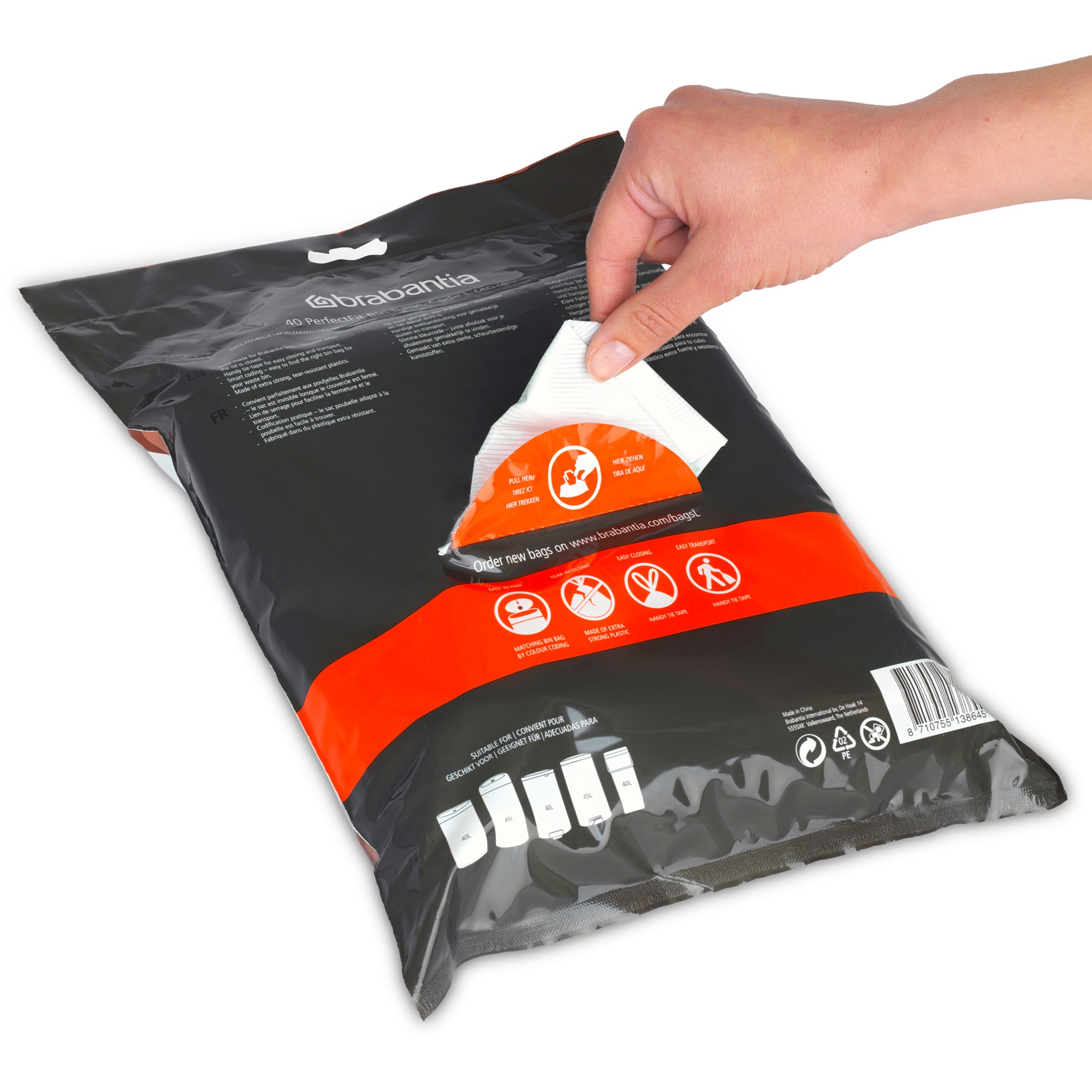 Odpadkové pytle Brabantia PERFECTFIT "L" 45l 40ks/bal_0