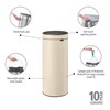 Odpadkový koš Brabantia TOUCH BIN NEW 30l béžový_3