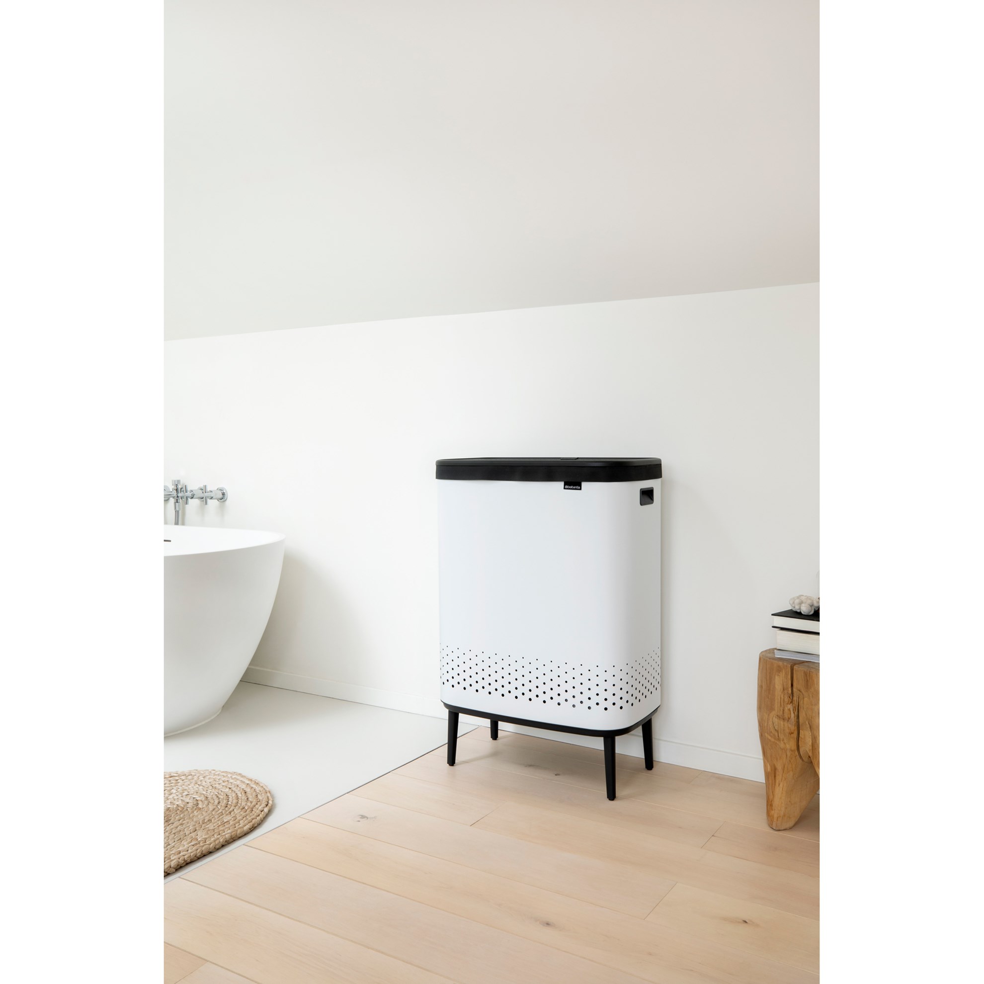 Koš na prádlo Brabantia BO 2x45l bílý_5