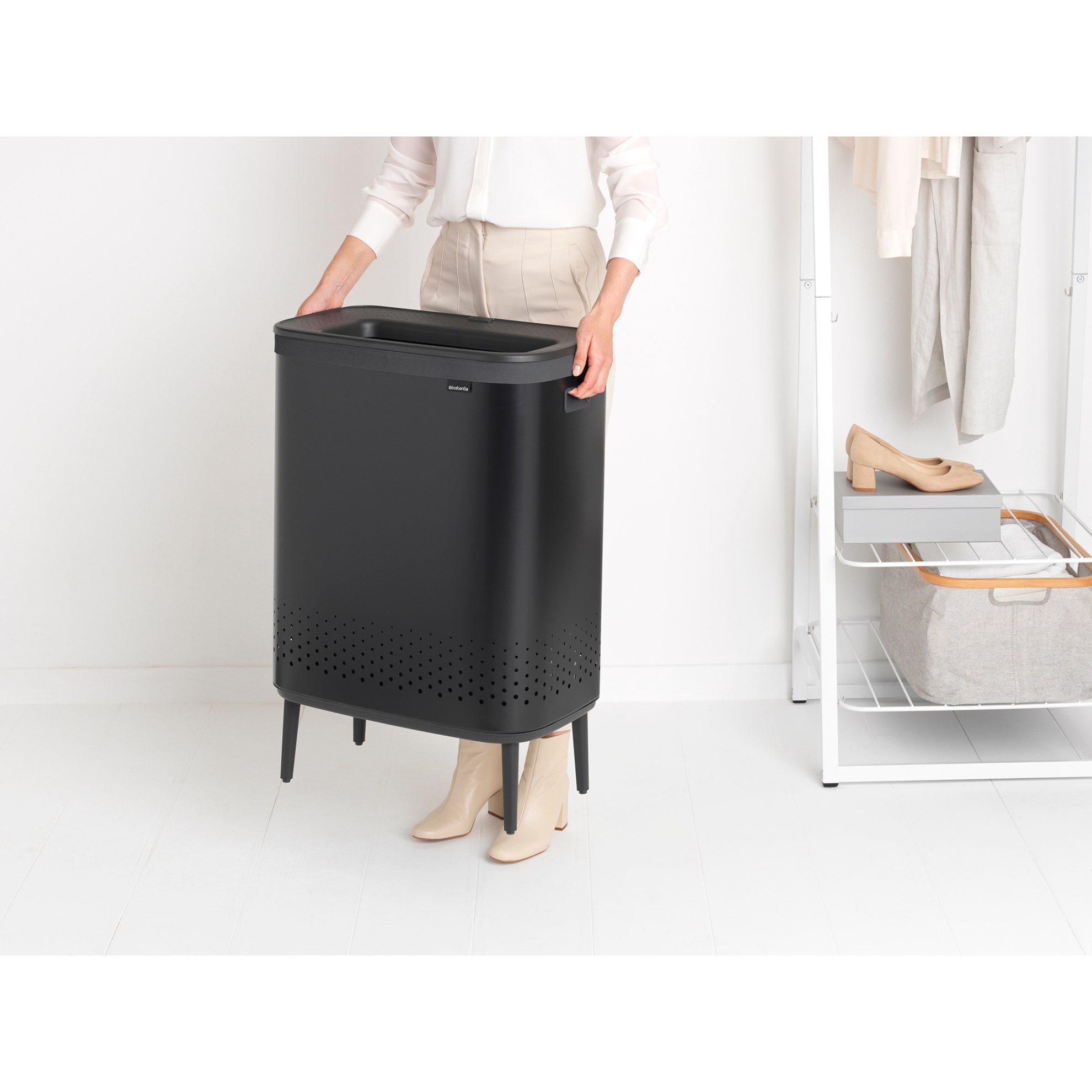 Koš na prádlo Brabantia BO 2x45l černý_4