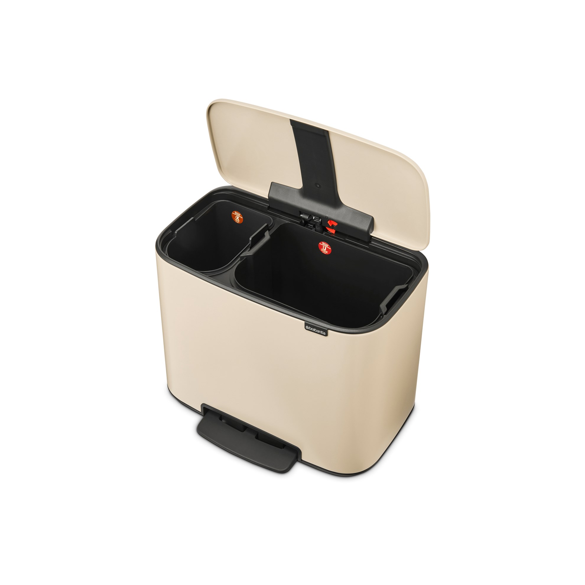 Pedálový odpadkový koš Brabantia BO 11l/23l béžový_5