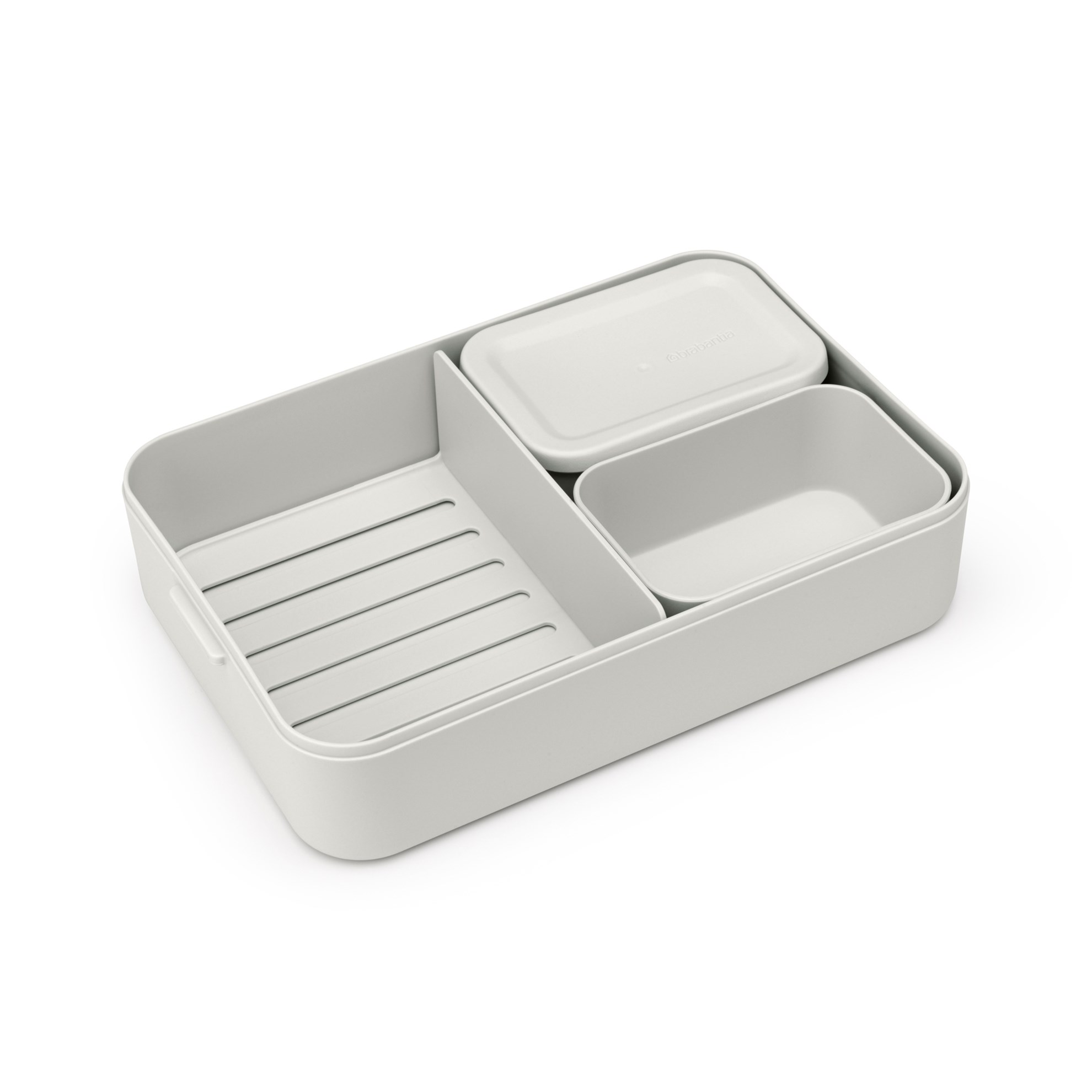 Obědový box Brabantia MAKE&TAKE BENTO 2l světle šedý_0