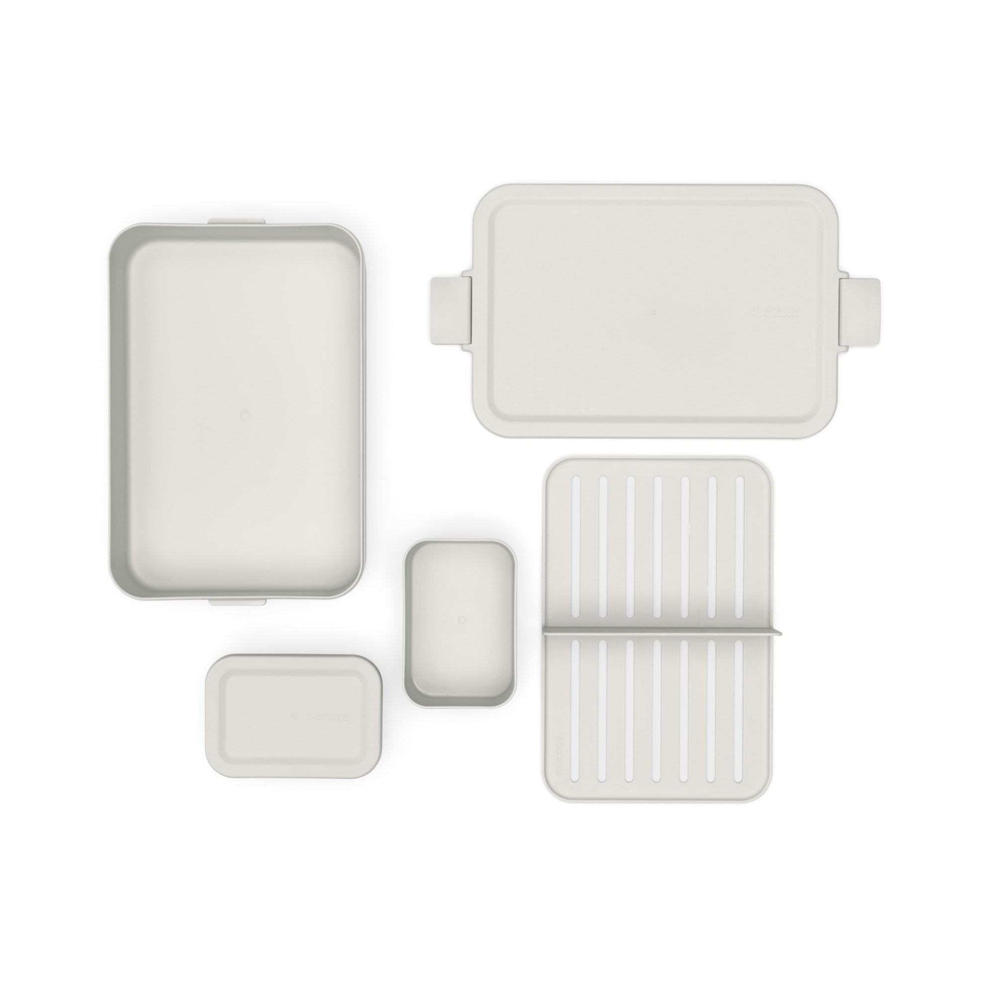 Obědový box Brabantia MAKE&TAKE BENTO 2l světle šedý_13
