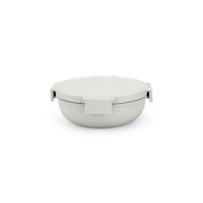 Salátová miska Brabantia MAKE&TAKE 1,3l světle šedá_1