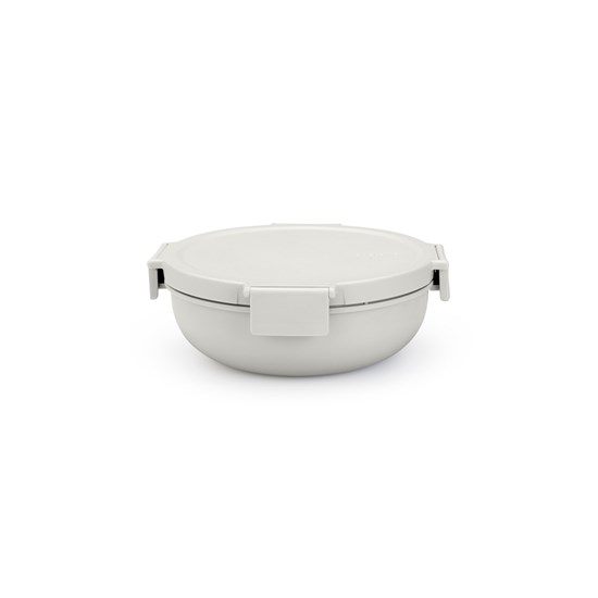 Salátová miska Brabantia MAKE&TAKE 1,3l světle šedá_1
