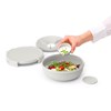 Salátová miska Brabantia MAKE&TAKE 1,3l světle šedá_4
