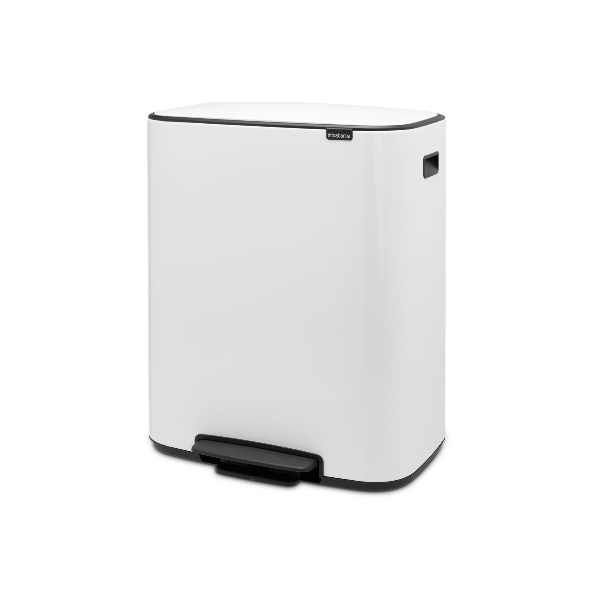 Pedálový odpadkový koš Brabantia BO 2x30l bílý_0