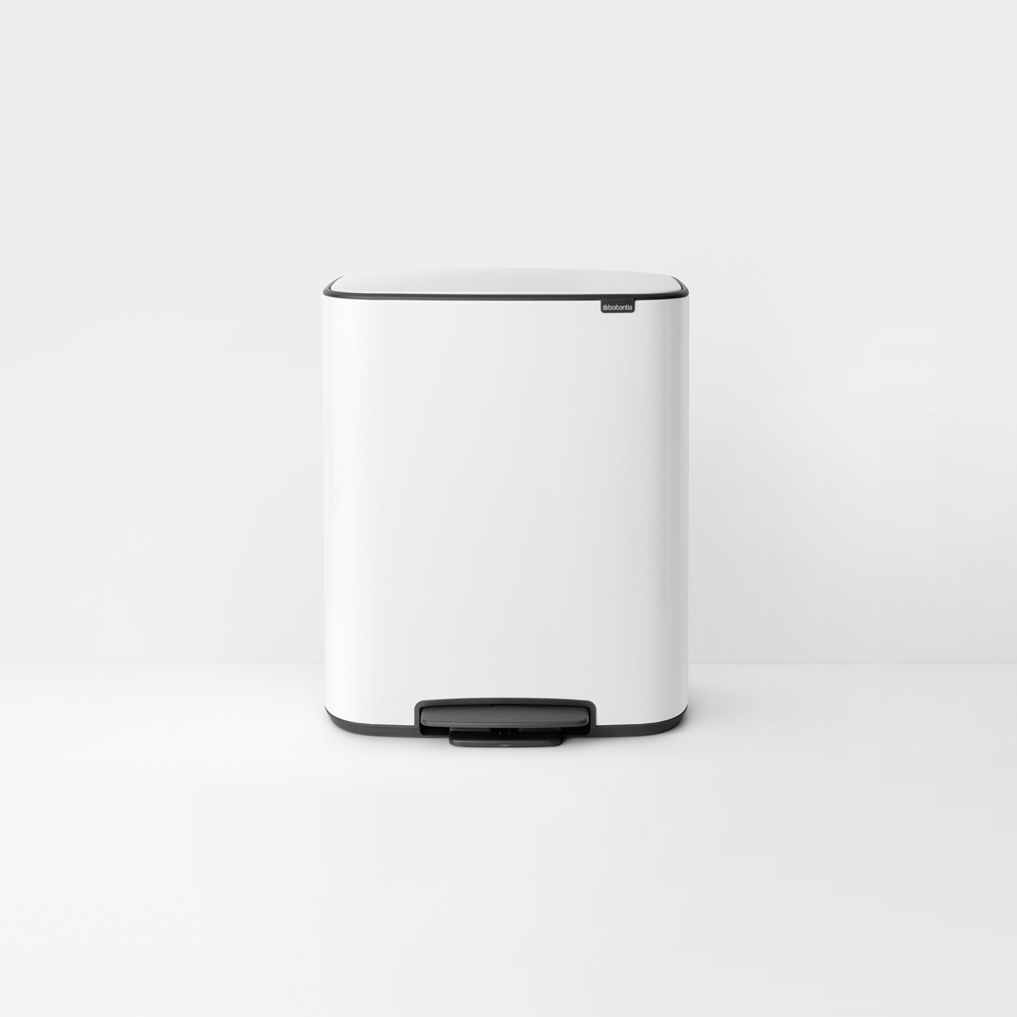 Pedálový odpadkový koš Brabantia BO 2x30l bílý_3