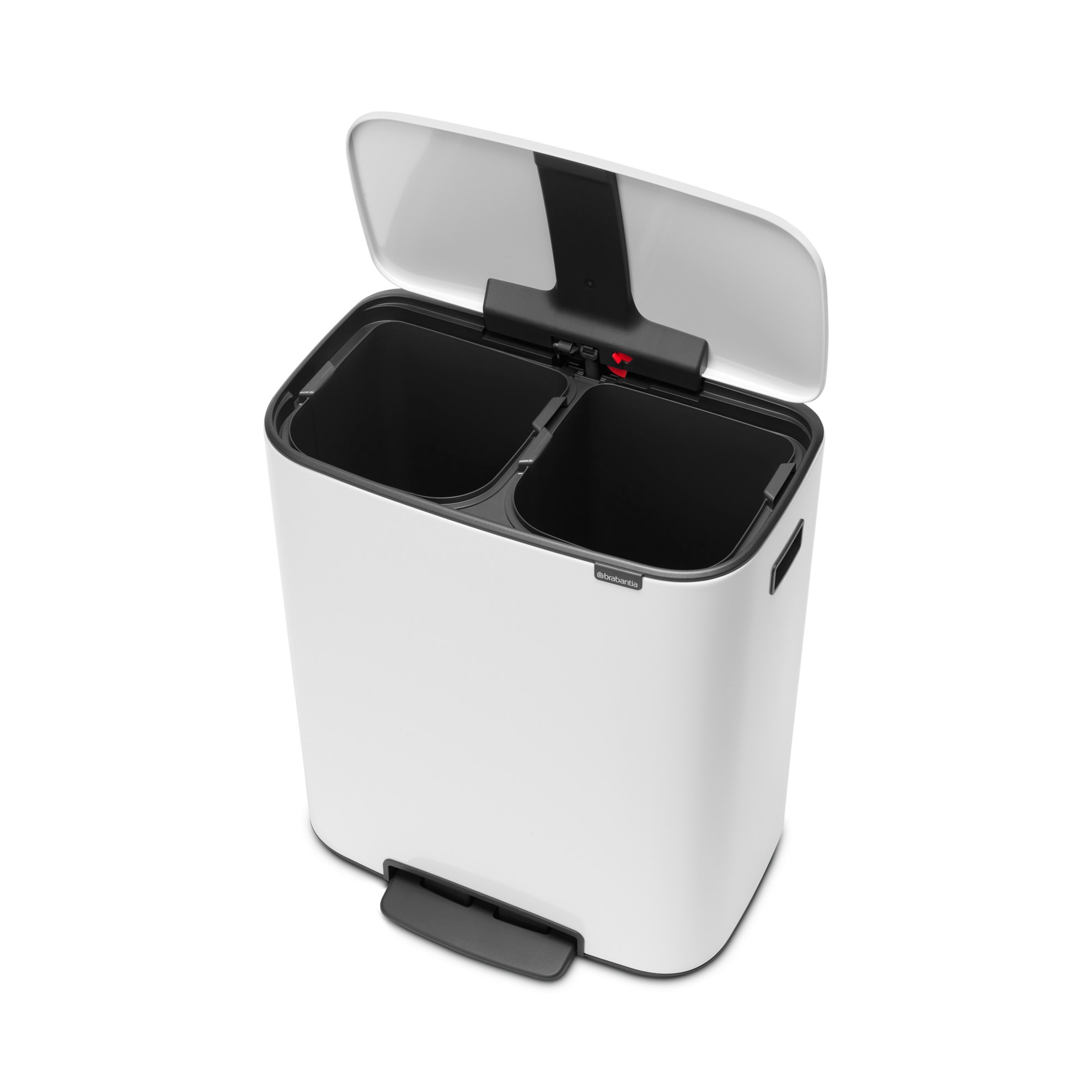Pedálový odpadkový koš Brabantia BO 2x30l bílý_8