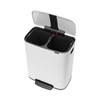 Pedálový odpadkový koš Brabantia BO 2x30l bílý_8