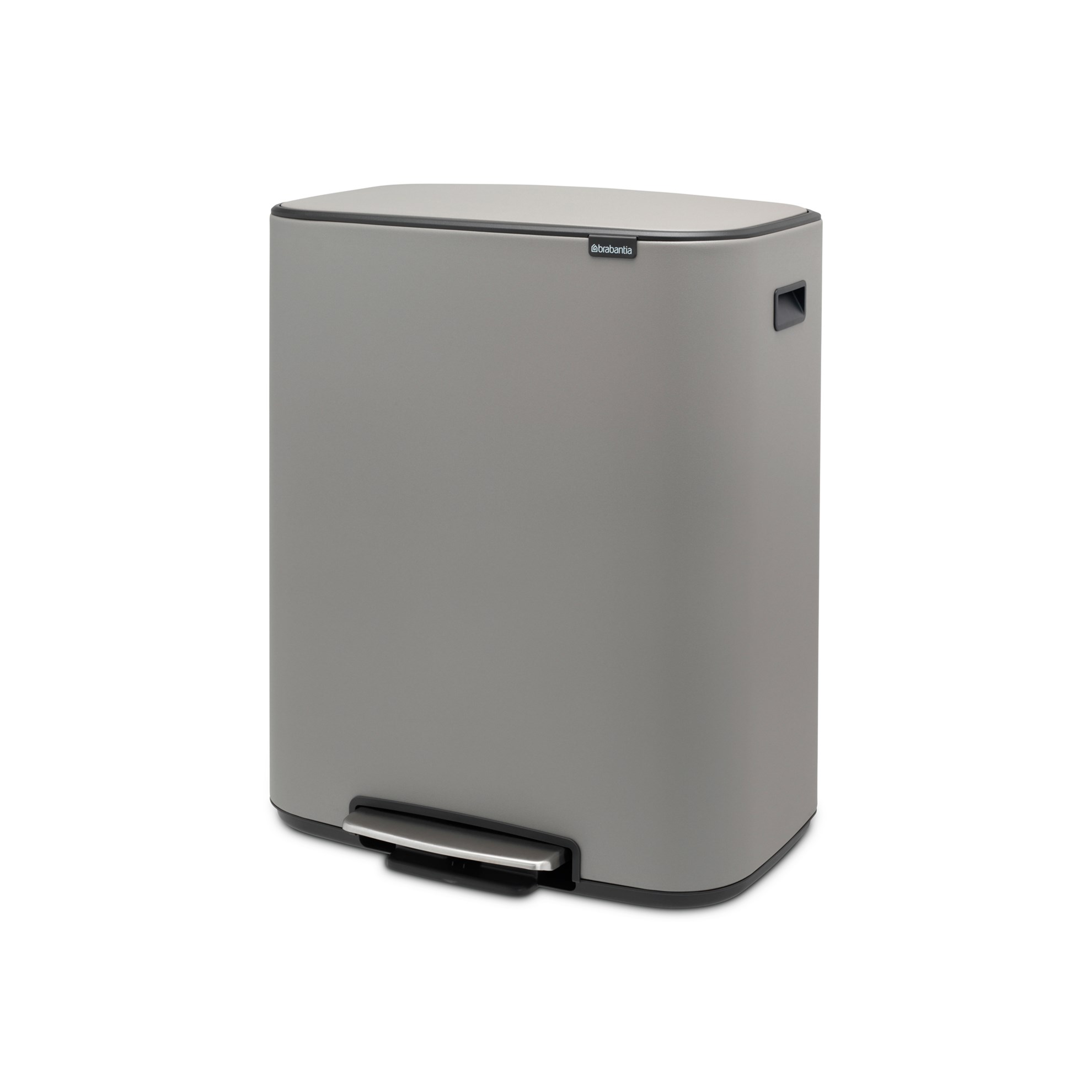 Pedálový odpadkový koš Brabantia BO 2x30l šedý_0