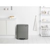 Pedálový odpadkový koš Brabantia BO 2x30l šedý_6