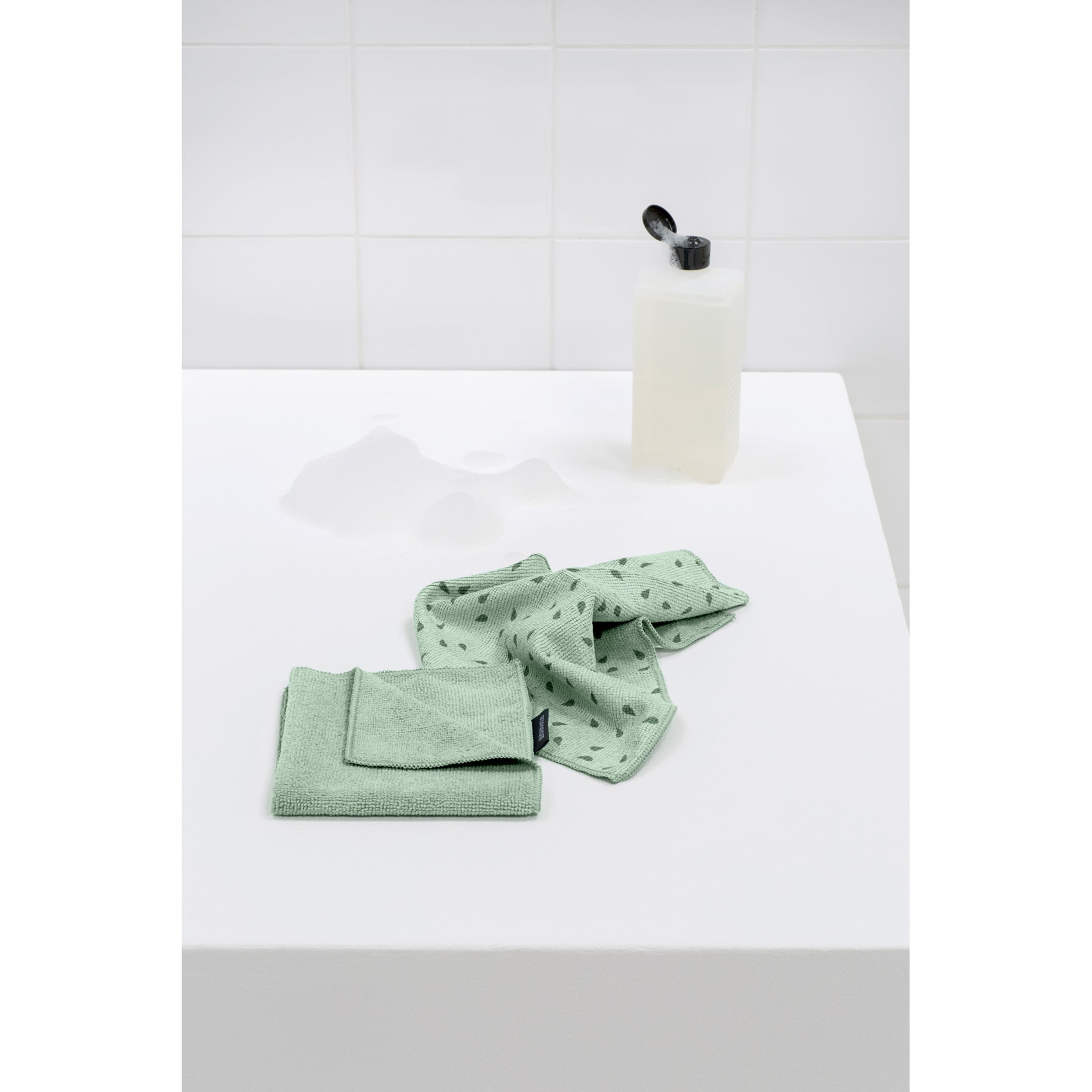 Utěrka z mikrovlákna Brabantia 30x30cm SET/2ks zelená_2