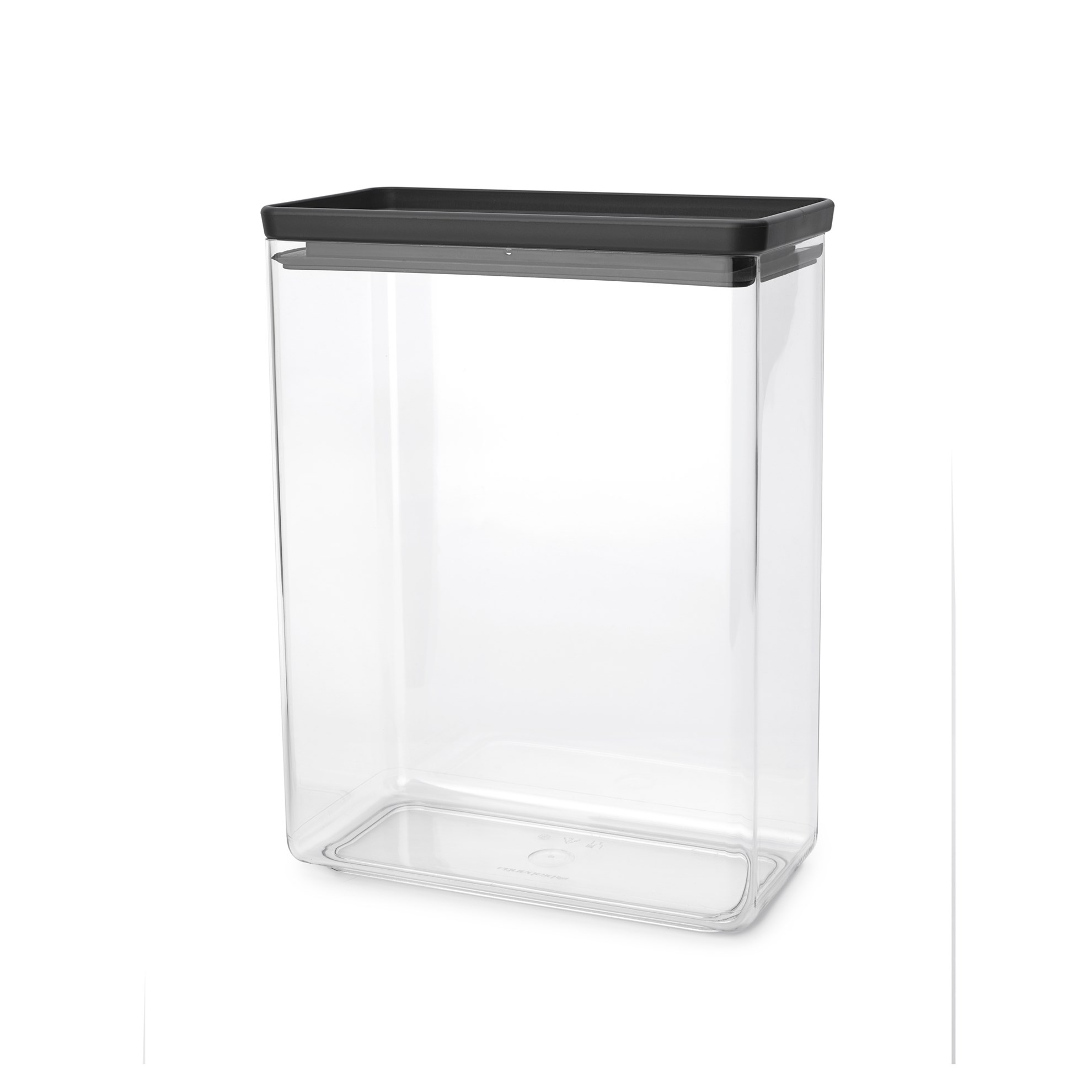 Plastová dóza Brabantia SQUARE 5,4l tmavě šedá_4