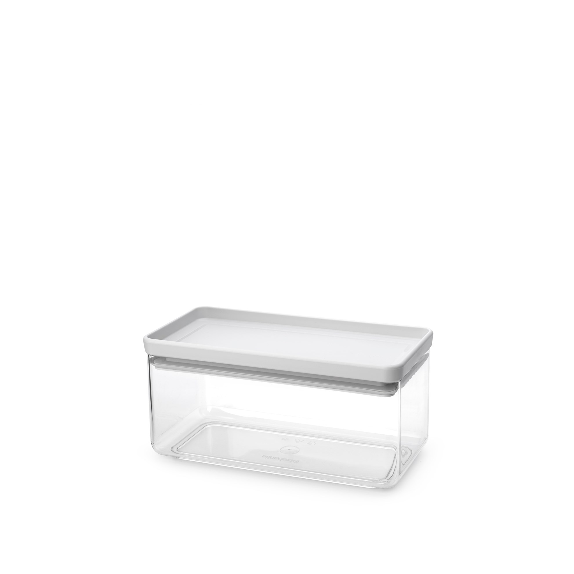 Plastová dóza Brabantia SQUARE 1,5l světle šedá_5