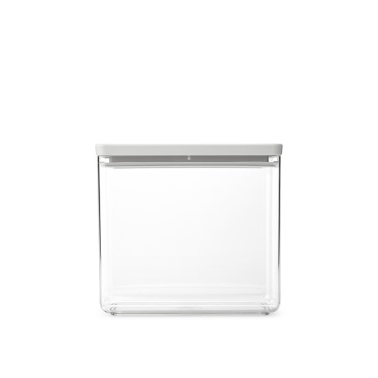 Plastová dóza Brabantia SQUARE 3,5l světle šedá_7