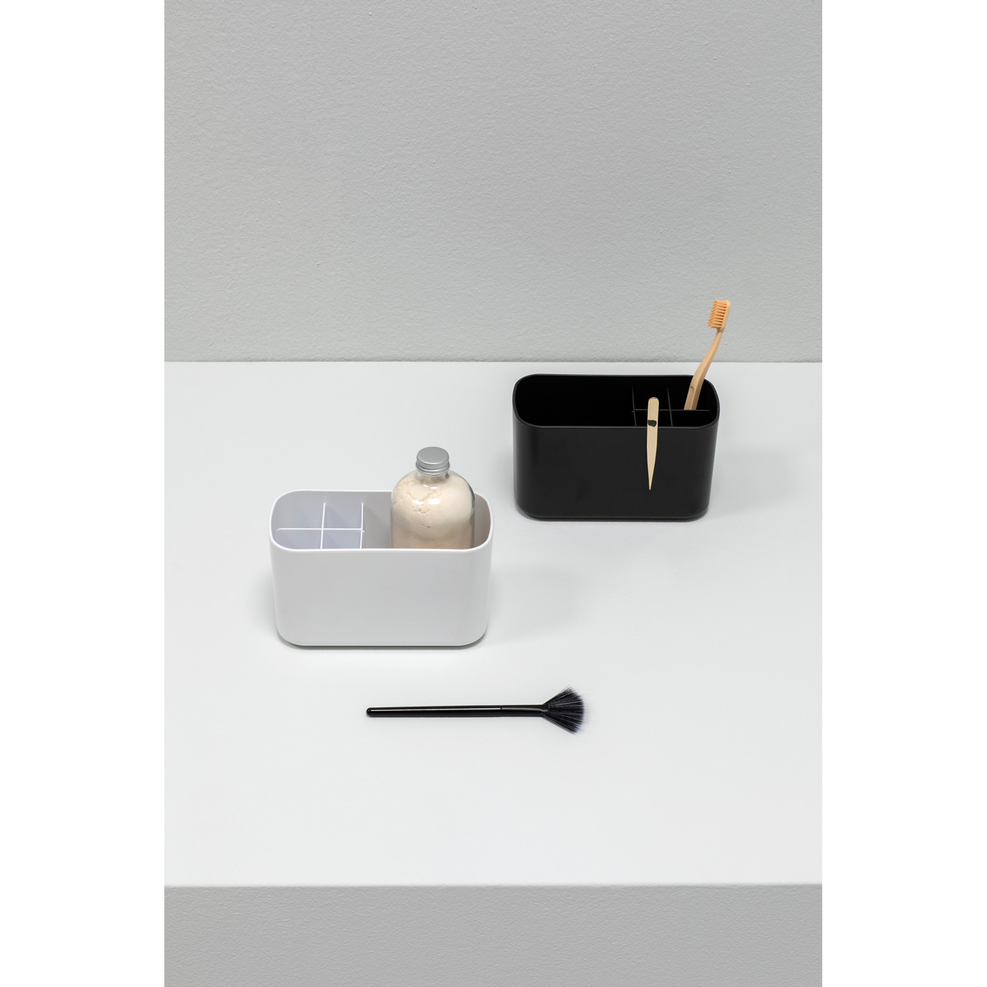 Koupelnový organizér Brabantia RENEW 20x10cm tmavě šedý_5