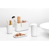 Koupelnový organizér Brabantia RENEW 20x10cm tmavě bílý_0