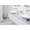 Koupelnový organizér Brabantia RENEW 20x10cm tmavě bílý_1