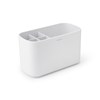 Koupelnový organizér Brabantia RENEW 20x10cm tmavě bílý_2