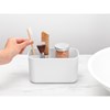 Koupelnový organizér Brabantia RENEW 20x10cm tmavě bílý_6