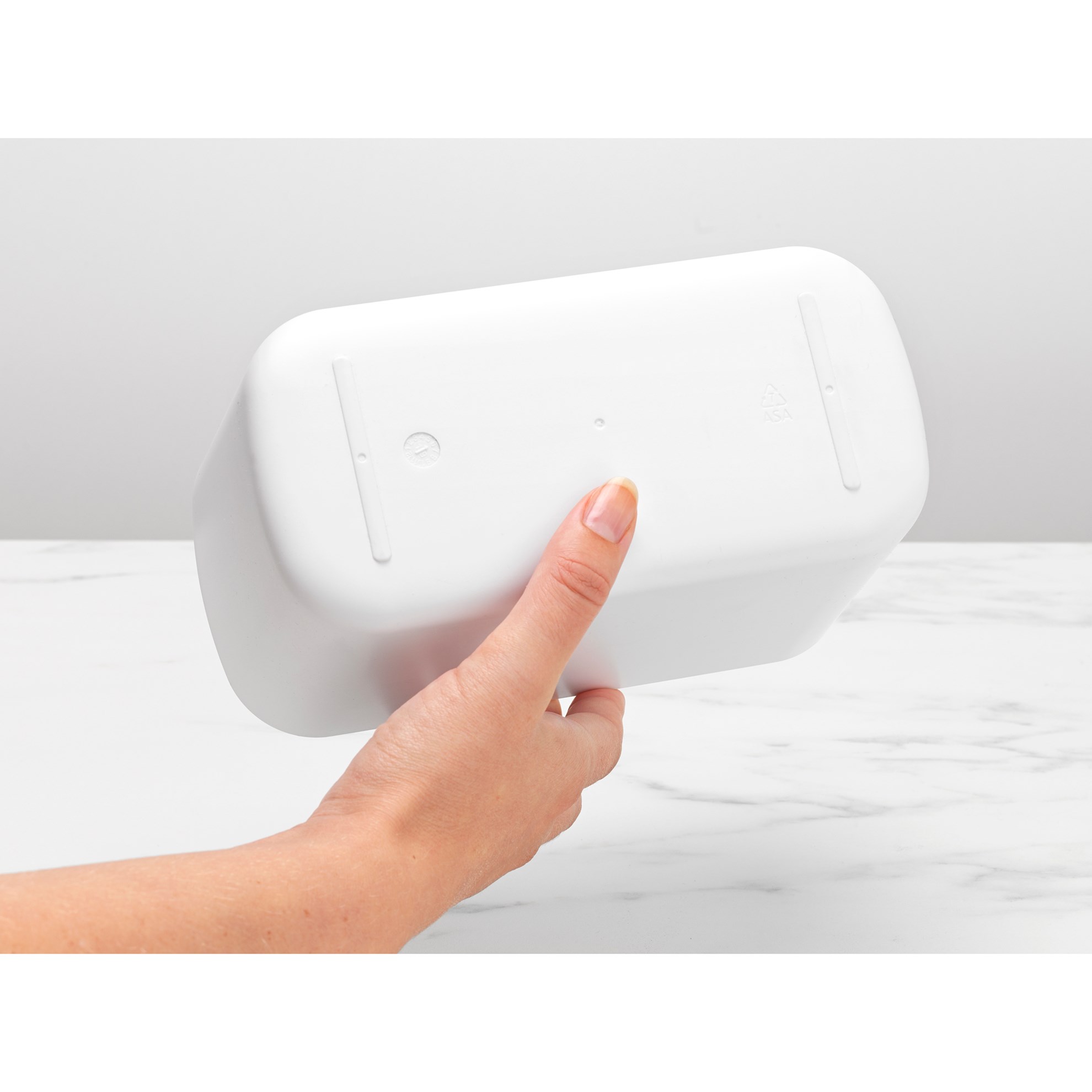 Koupelnový organizér Brabantia RENEW 20x10cm tmavě bílý_8