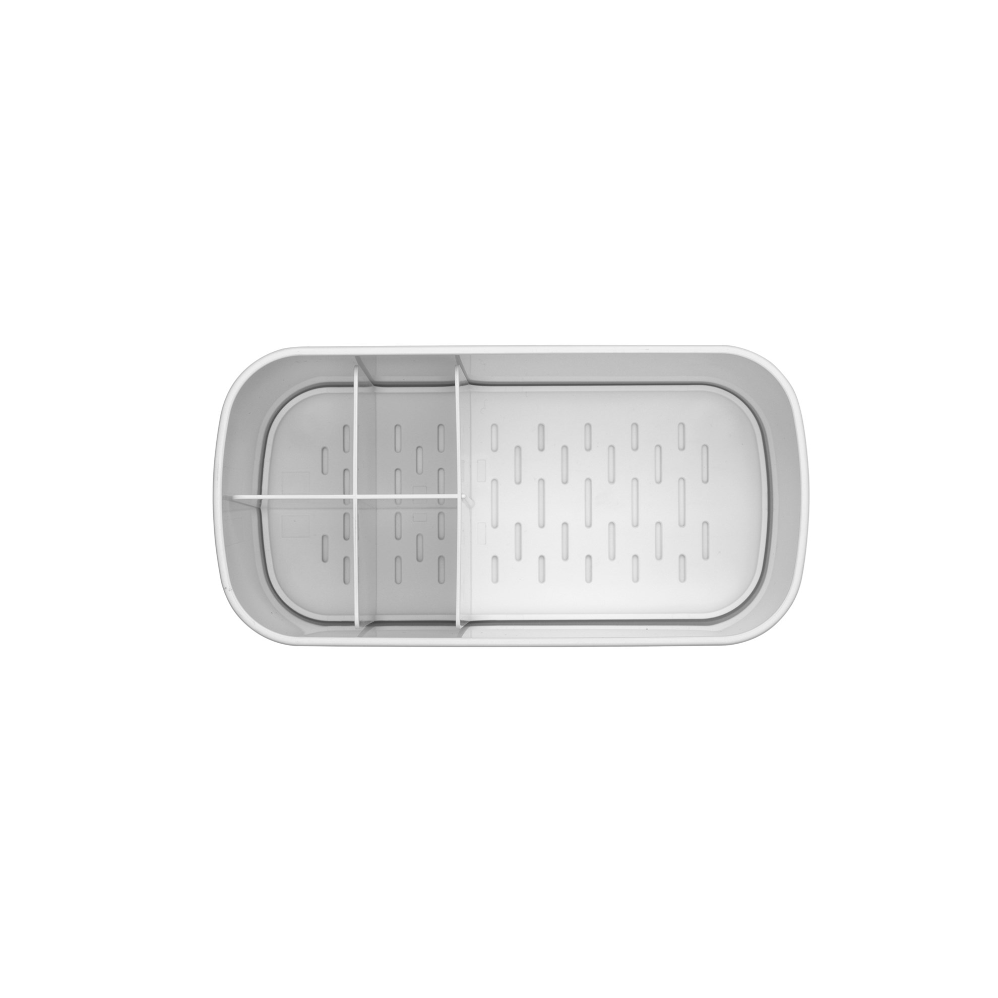 Koupelnový organizér Brabantia RENEW 20x10cm tmavě bílý_10