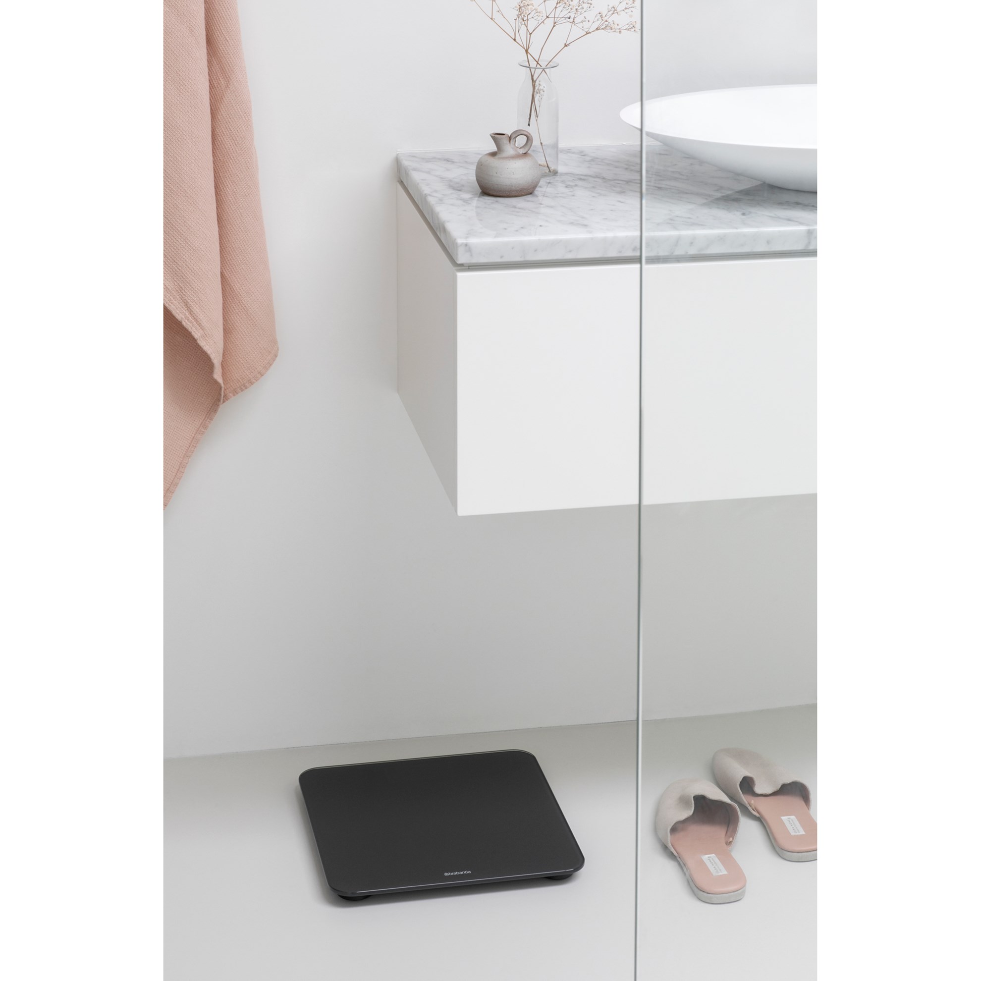 Digitální osobní váha Brabantia tmavě šedá_0