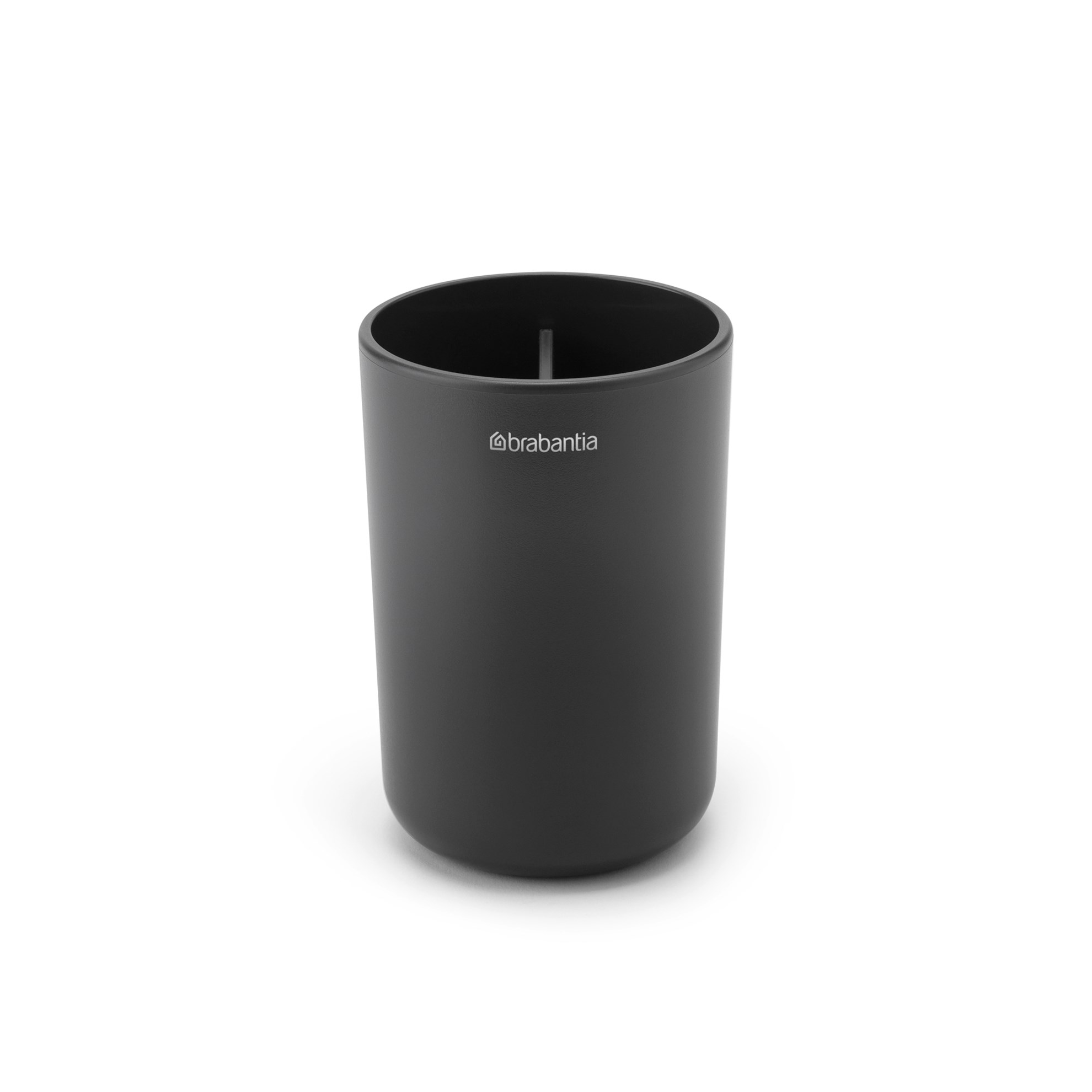 Kelímek na zubní kartáček Brabantia RENEW V.11cm tmavě šedý_1