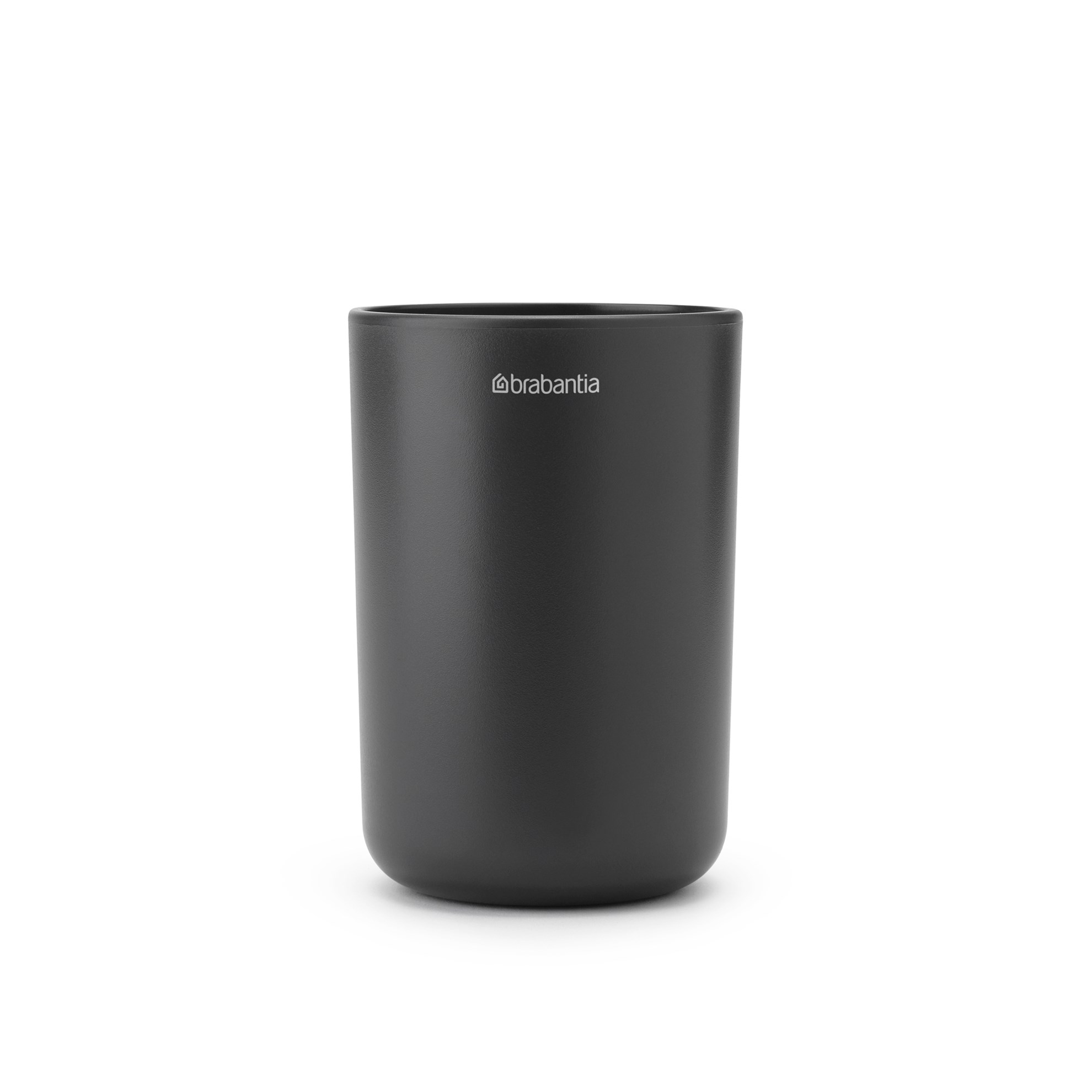 Kelímek na zubní kartáček Brabantia RENEW V.11cm tmavě šedý_2