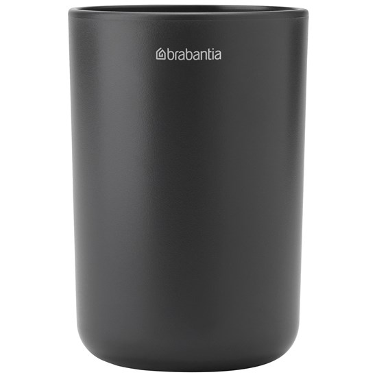 Kelímek na zubní kartáček Brabantia RENEW V.11cm tmavě šedý_10