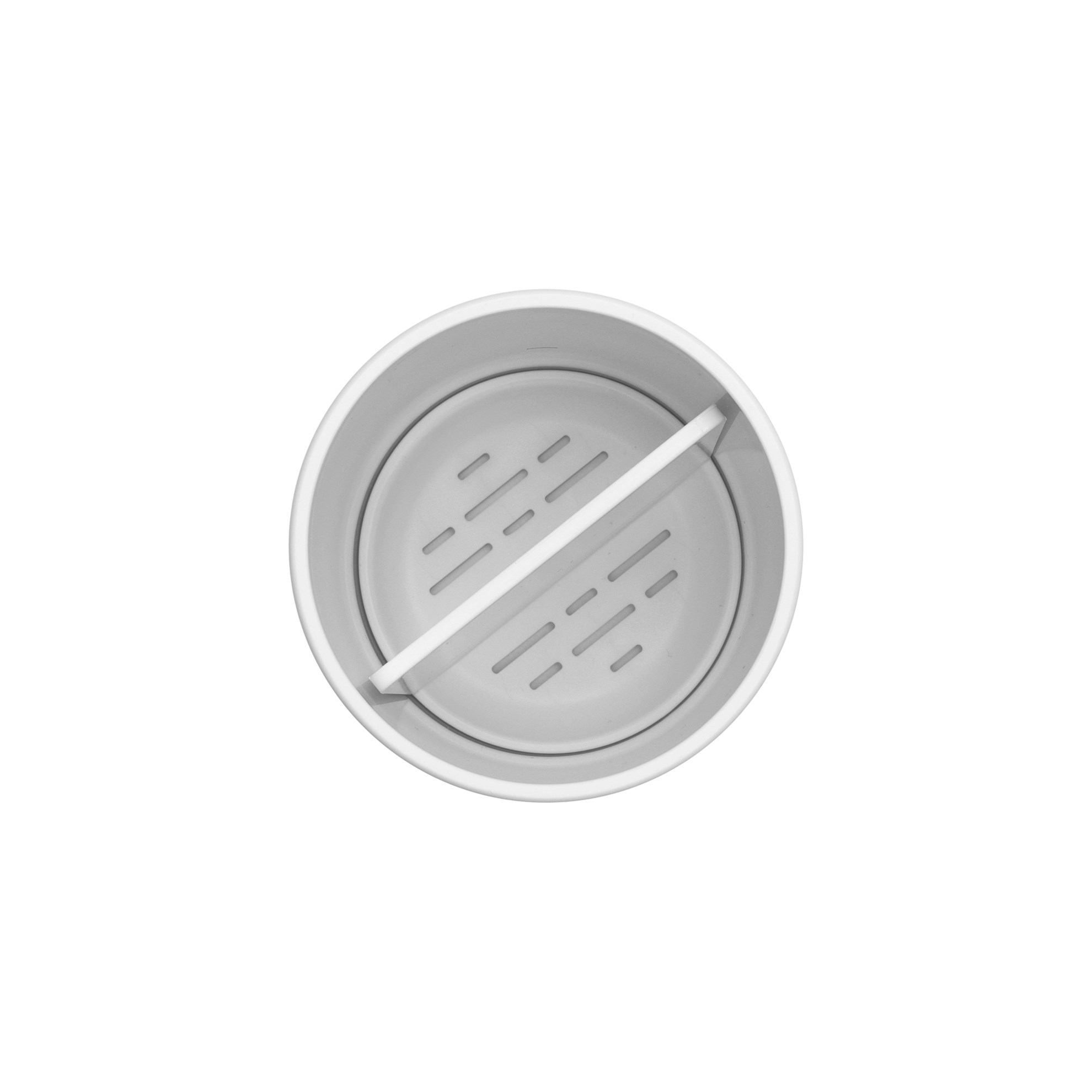 Kelímek na zubní kartáček Brabantia RENEW V.11cm bílý_9